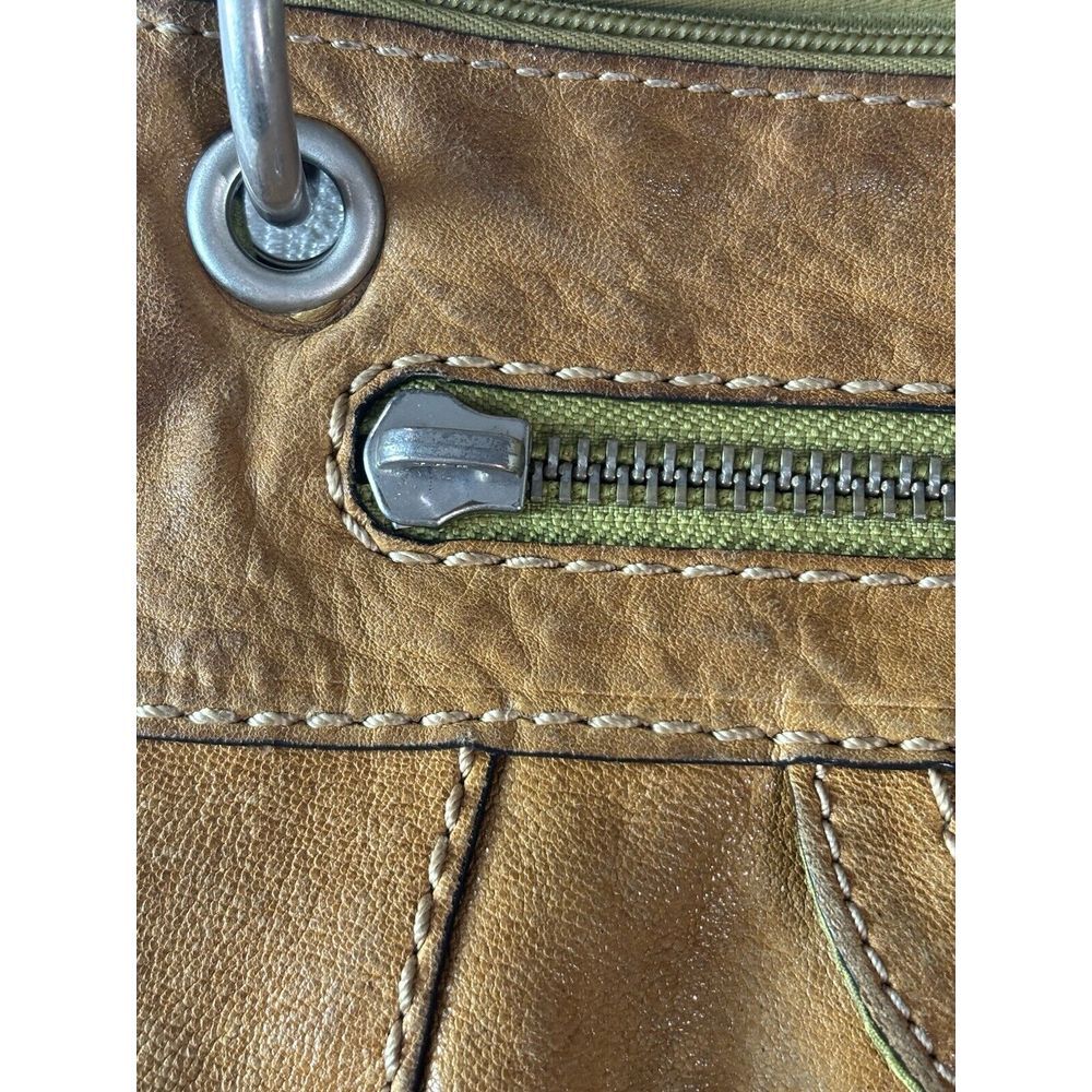 Fossil Fifty Four Purse Brown Leather Shoulder Bag Soft Crossbody Small Travel - Picture 12 of 14